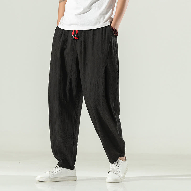 Breathable Cotton Relaxed Meditation Harem Pants
