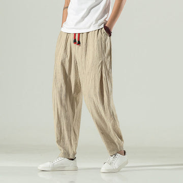 Breathable Cotton Relaxed Meditation Harem Pants