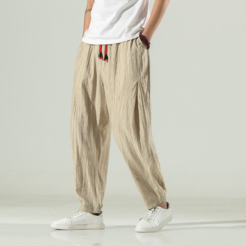 Breathable Cotton Relaxed Meditation Harem Pants