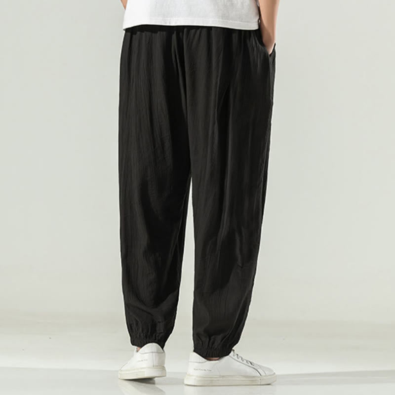 Breathable Cotton Relaxed Meditation Harem Pants