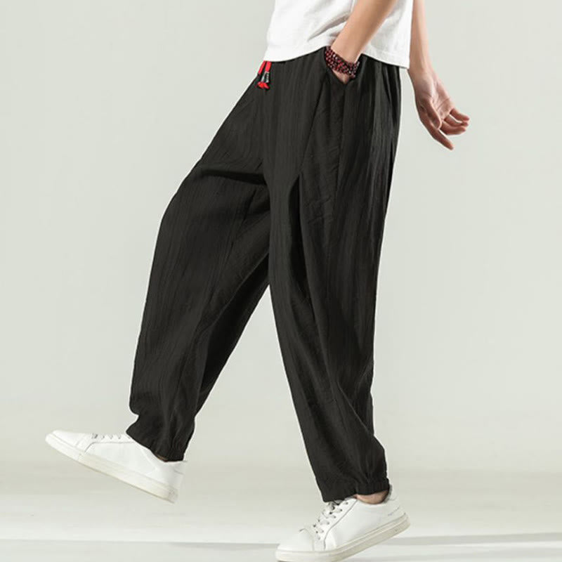 Breathable Cotton Relaxed Meditation Harem Pants