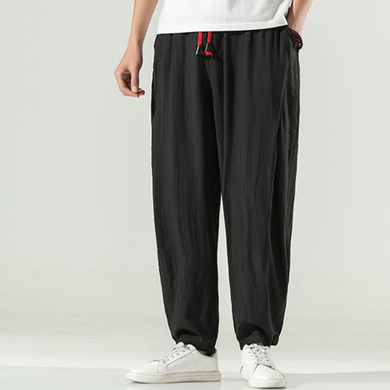 Breathable Cotton Relaxed Meditation Harem Pants