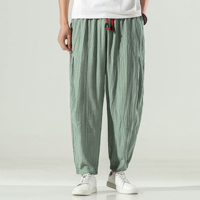Breathable Cotton Relaxed Meditation Harem Pants