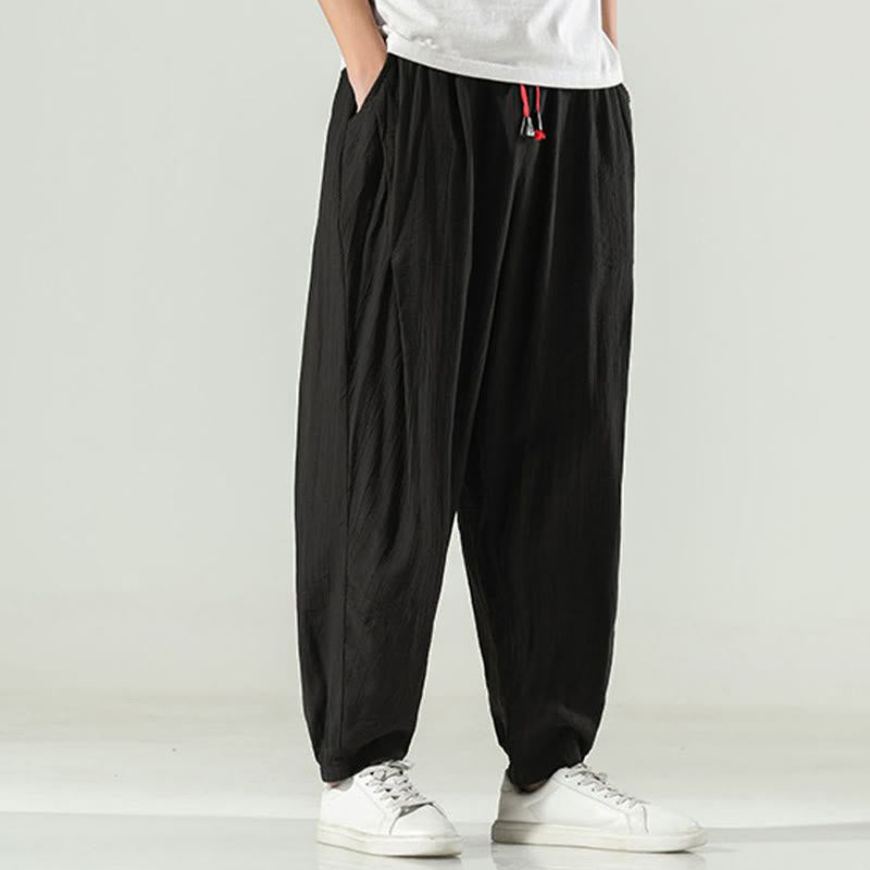 Breathable Cotton Relaxed Meditation Harem Pants