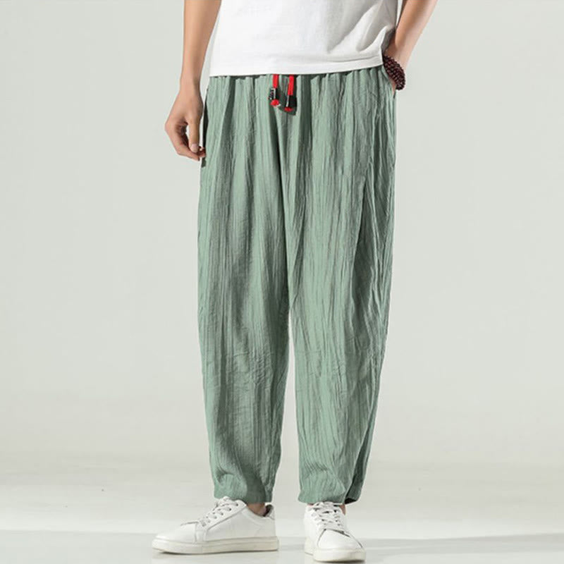 Breathable Cotton Relaxed Meditation Harem Pants