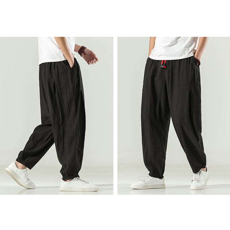 Breathable Cotton Relaxed Meditation Harem Pants