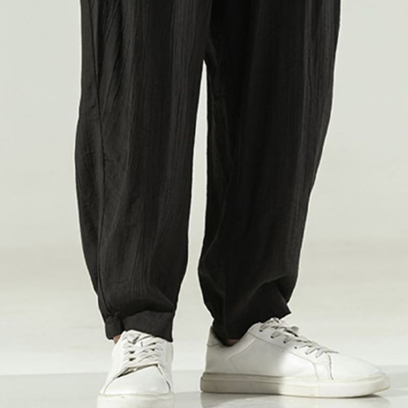 Breathable Cotton Relaxed Meditation Harem Pants