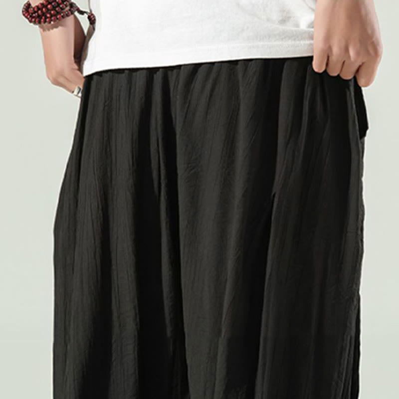 Breathable Cotton Relaxed Meditation Harem Pants