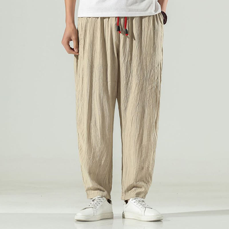 Breathable Cotton Relaxed Meditation Harem Pants