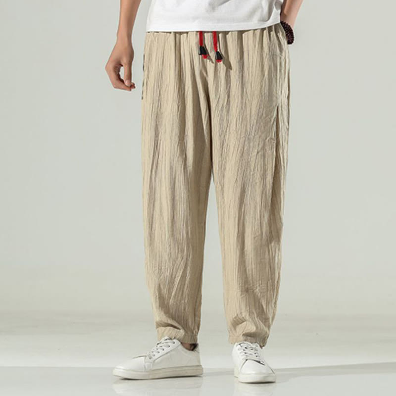 Breathable Cotton Relaxed Meditation Harem Pants