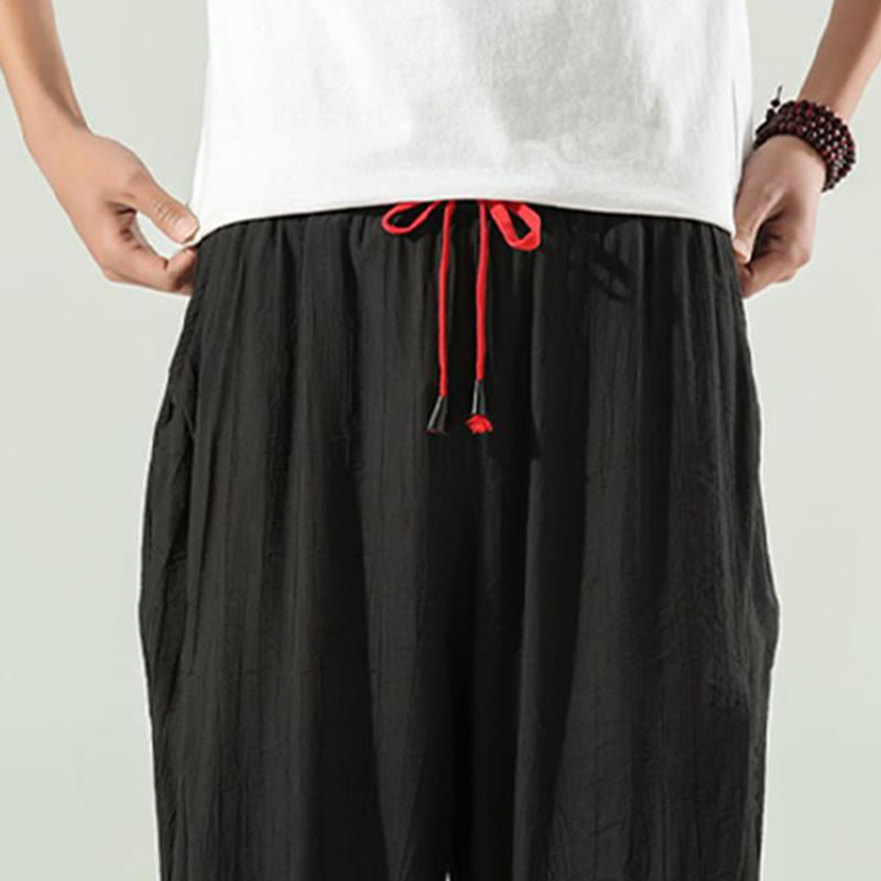 Breathable Cotton Relaxed Meditation Harem Pants