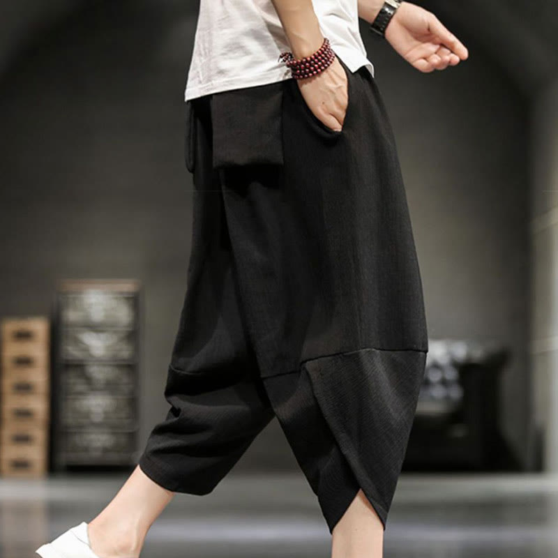 Breathable Cropped Straight-Leg Mindful Movement Pants