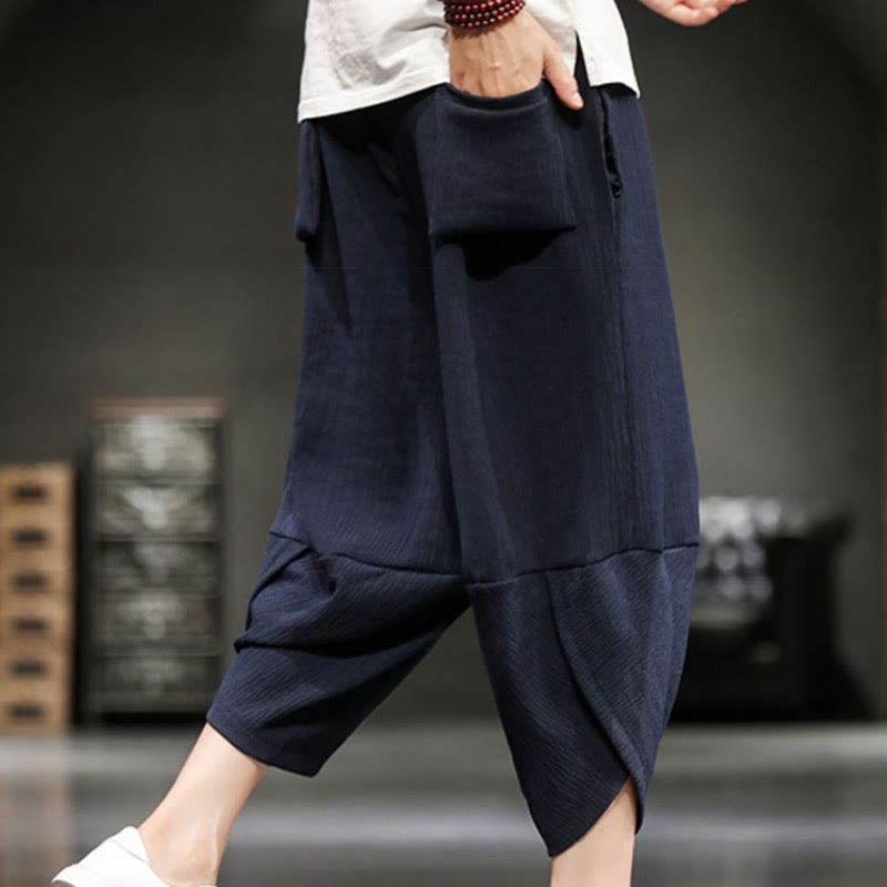 Breathable Cropped Straight-Leg Mindful Movement Pants