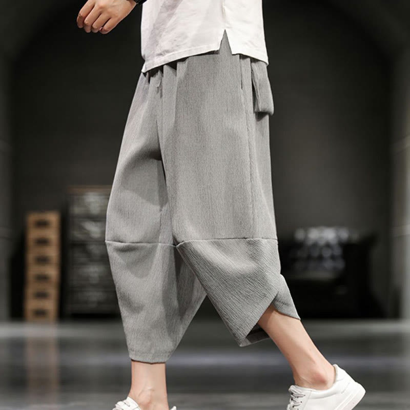 Breathable Cropped Straight-Leg Mindful Movement Pants