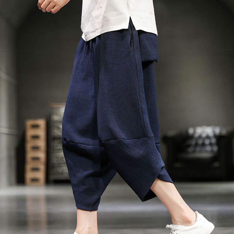 Breathable Cropped Straight-Leg Mindful Movement Pants