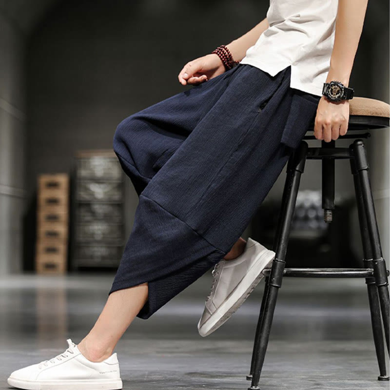 Breathable Cropped Straight-Leg Mindful Movement Pants