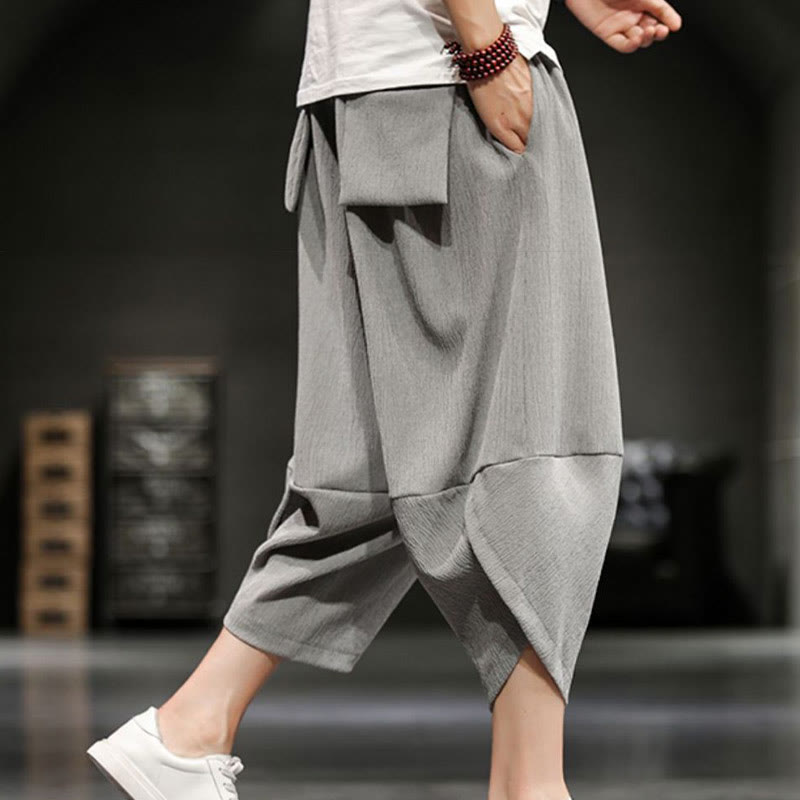 Breathable Cropped Straight-Leg Mindful Movement Pants