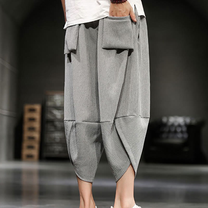 Breathable Cropped Straight-Leg Mindful Movement Pants