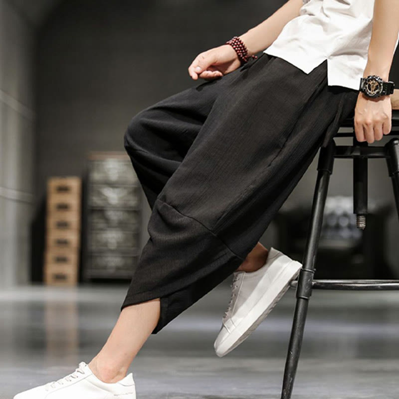 Breathable Cropped Straight-Leg Mindful Movement Pants