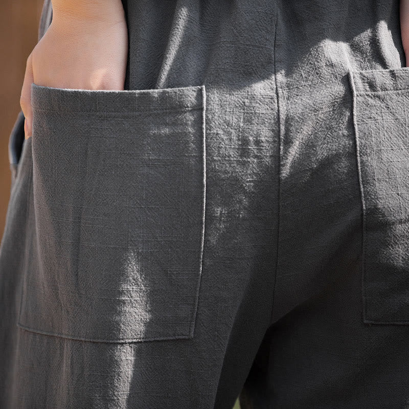 Ramie Cotton Linen Harem Mindful Movement Pants