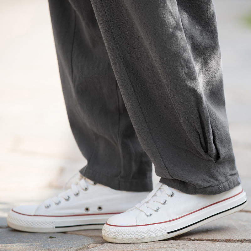Ramie Cotton Linen Harem Mindful Movement Pants