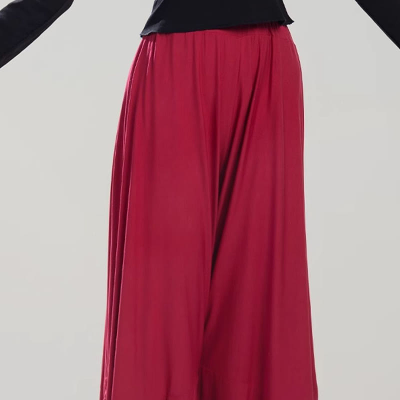 Breathable Modal 7-8 Harem Pants for Mindful Movement