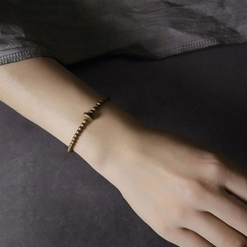 Vintage Copper Brass Blance Wealth Bracelet