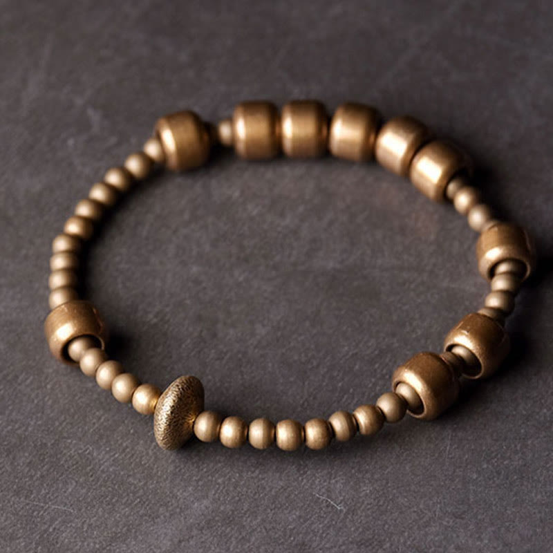 Vintage Copper Brass Blance Wealth Bracelet