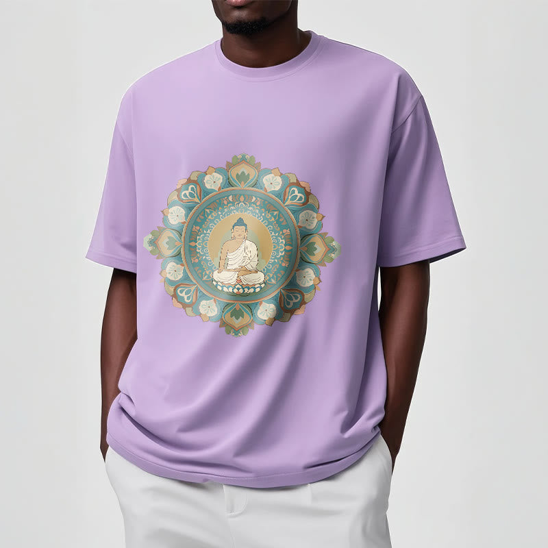 Mandala Flower Buddha Tee T-shirt