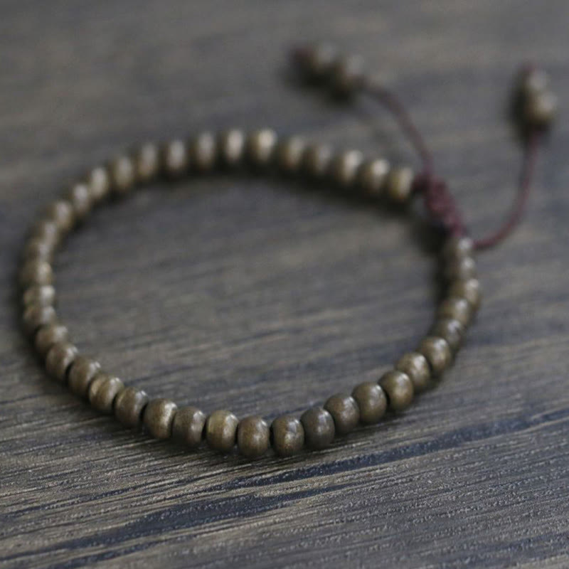 Copper Brass Beads Balance Wealth Simple Bracelet