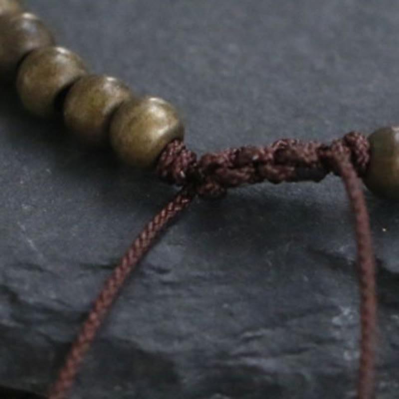 Copper Brass Beads Balance Wealth Simple Bracelet
