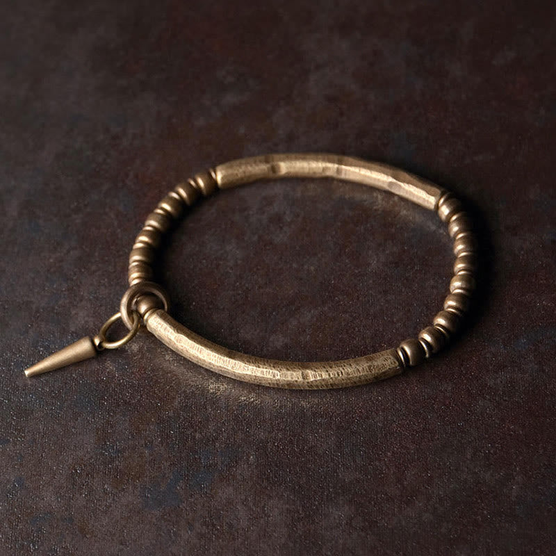 Copper Brass Balance Wealth Simple Bracelet