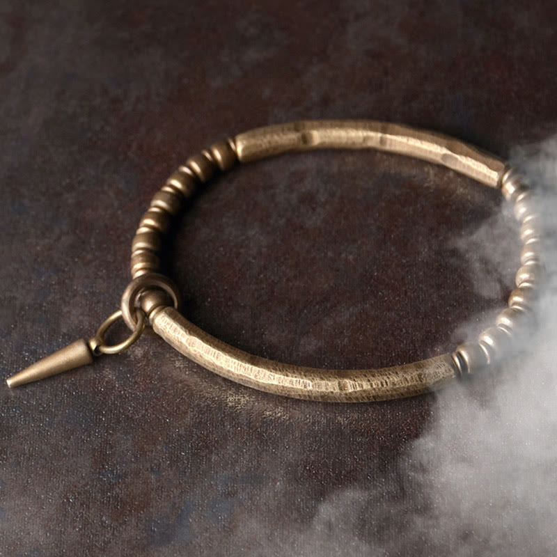 Copper Brass Balance Wealth Simple Bracelet
