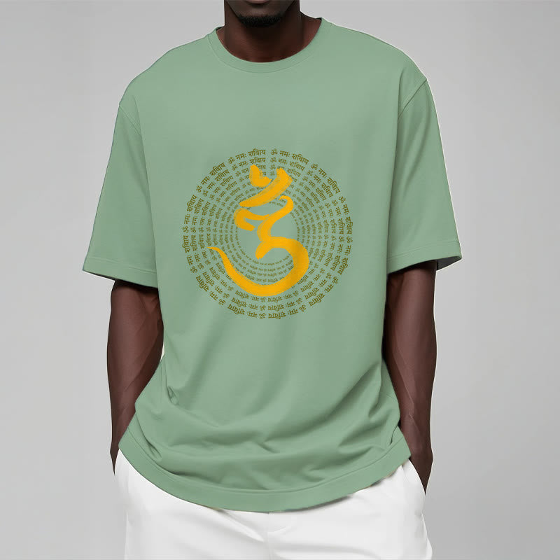 108 OM NAMAH SHIVAYA Mantra Sanskrit Tee T-shirt