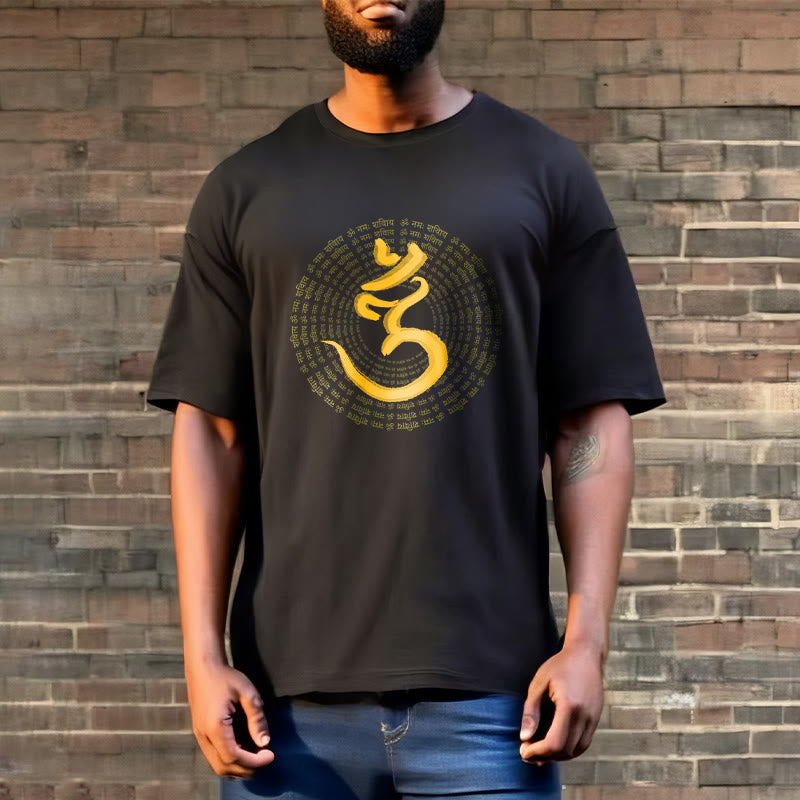 108 OM NAMAH SHIVAYA Mantra Sanskrit Tee T-shirt