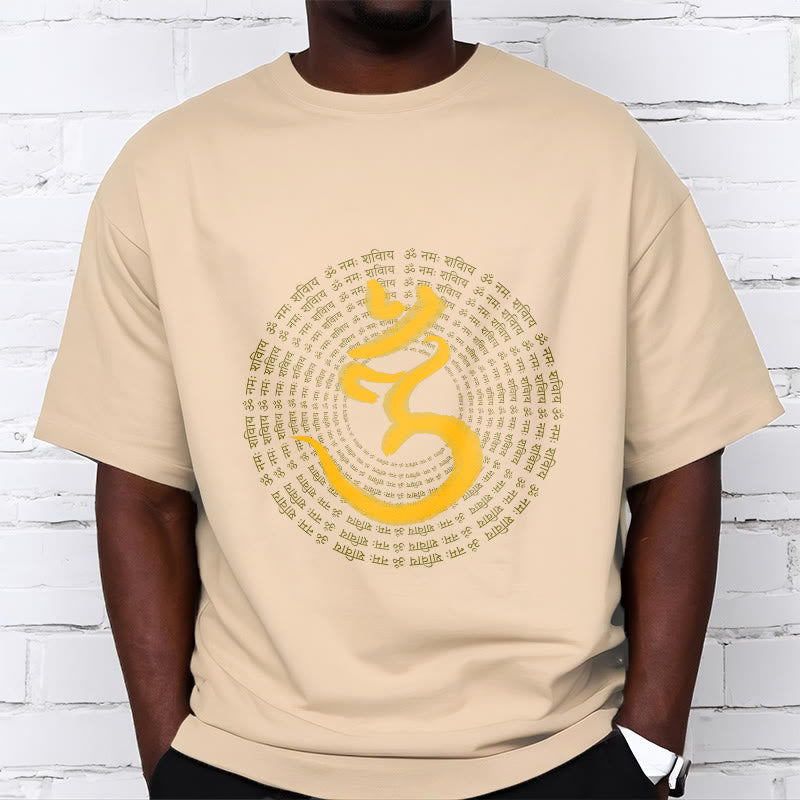 108 OM NAMAH SHIVAYA Mantra Sanskrit Tee T-shirt