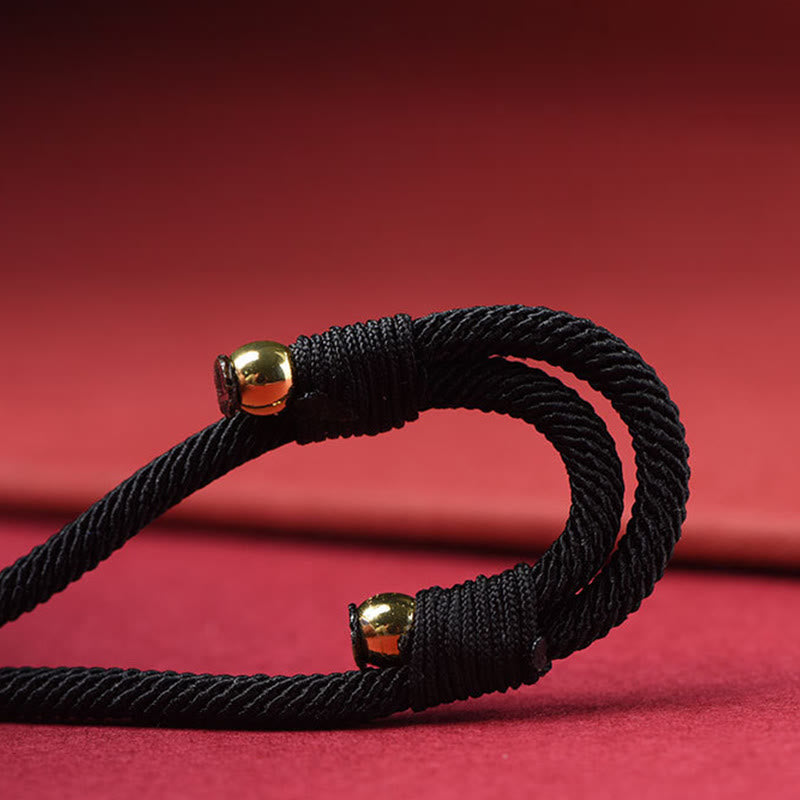 Cinnabar Lucky Bead Keep Away Evil Spirits Necklace Pendant