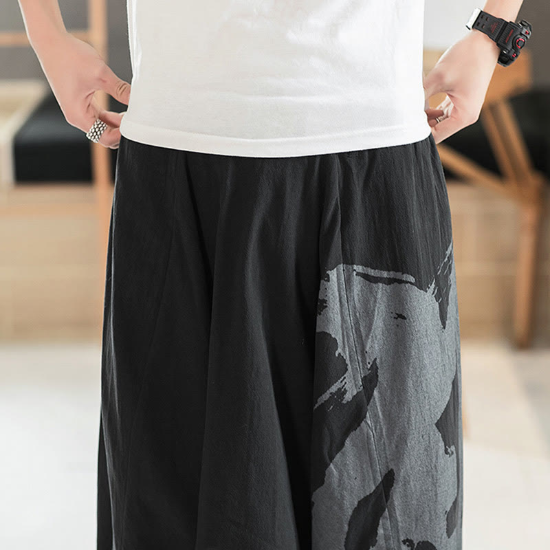 Breathable Cotton Minimalist Meditation Men's Harem Pants