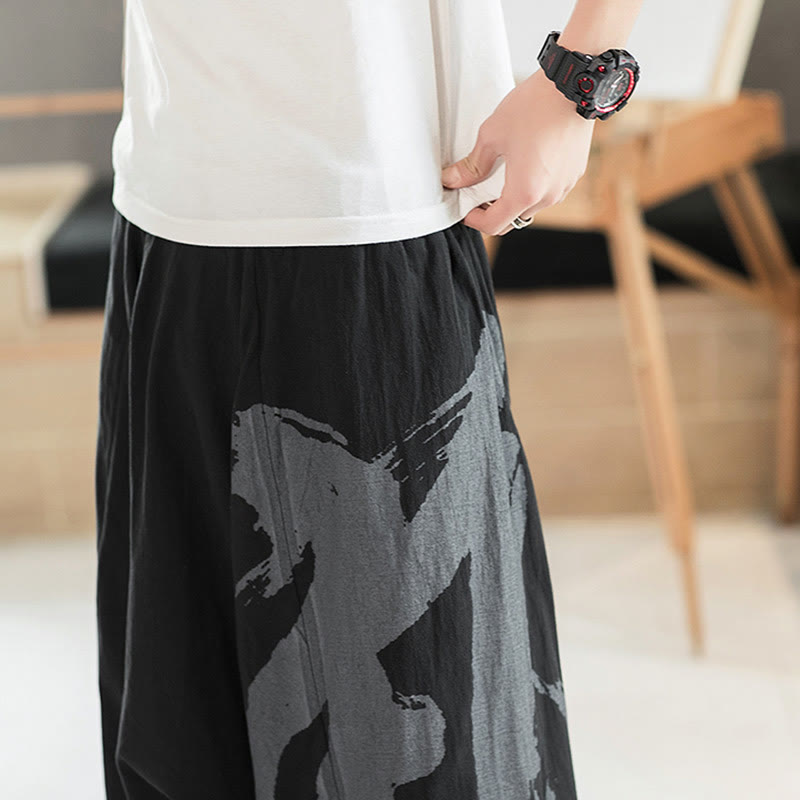 Breathable Cotton Minimalist Meditation Men's Harem Pants