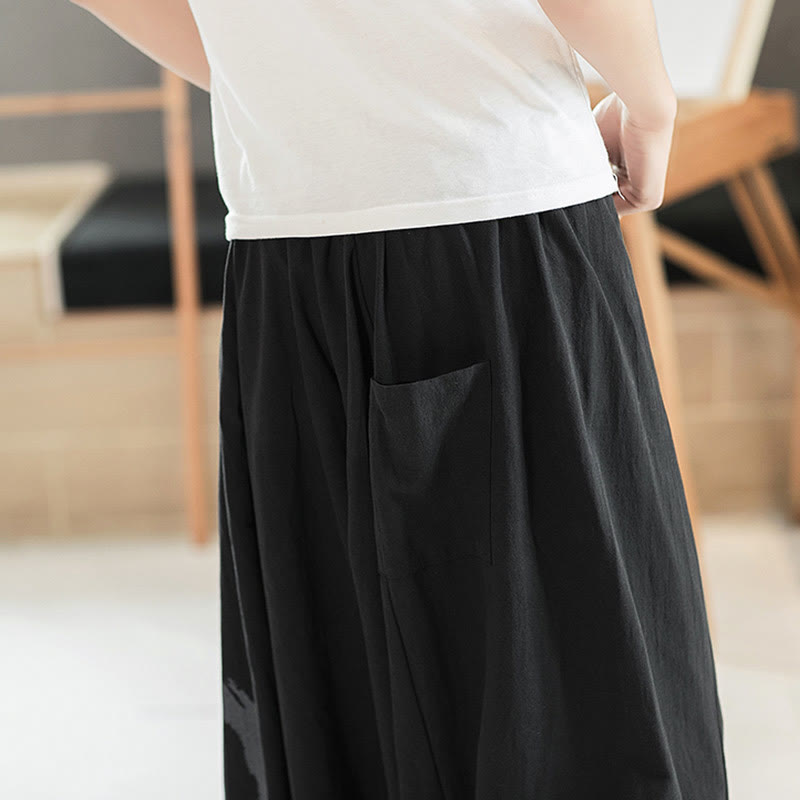 Breathable Cotton Minimalist Meditation Men's Harem Pants