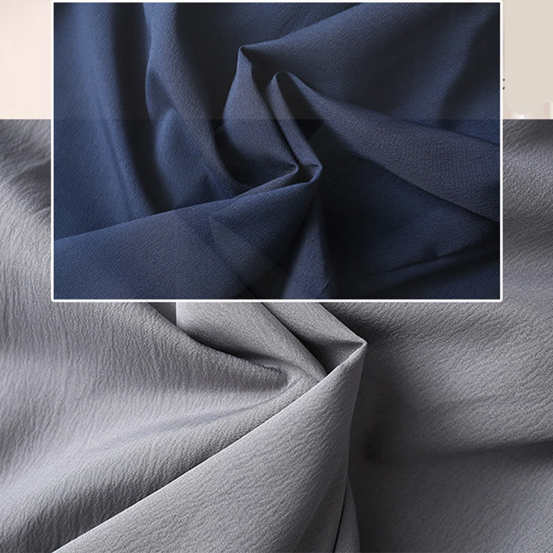 Lightweight Breathable Frog-Button Wide-Leg Meditation Suit