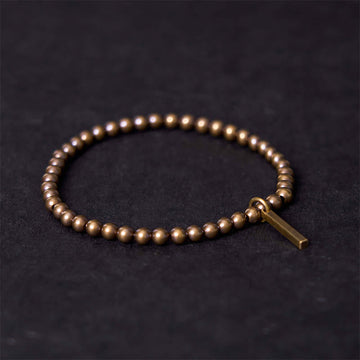 Pure Copper Brass Beads Self Care Healing Bracelet