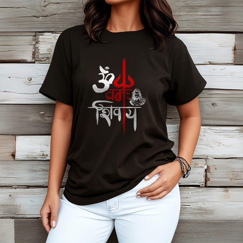 Tactile Cotton Unisex Mantra Meditation Tee