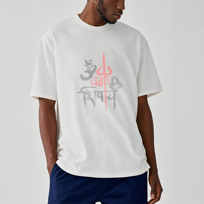 Tactile Cotton Unisex Mantra Meditation Tee