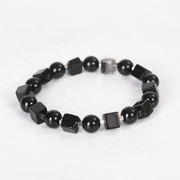 Various Crystals Black Obsidian Purification Bracelet