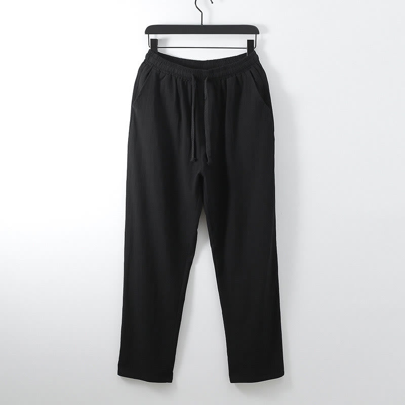 Tactile Cotton Linen Loose Mindful Movement Pants