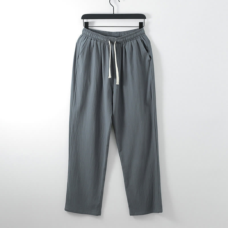 Tactile Cotton Linen Loose Mindful Movement Pants