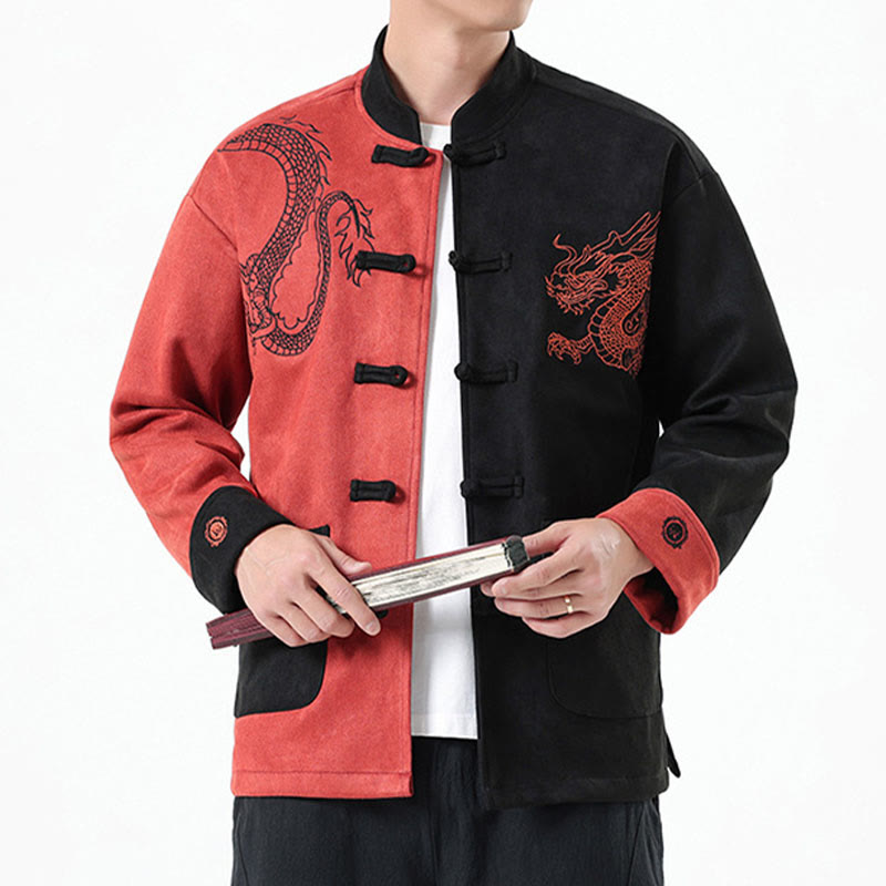 Tactile Cotton Linen Stand Collar Meditation Jacket Shirt