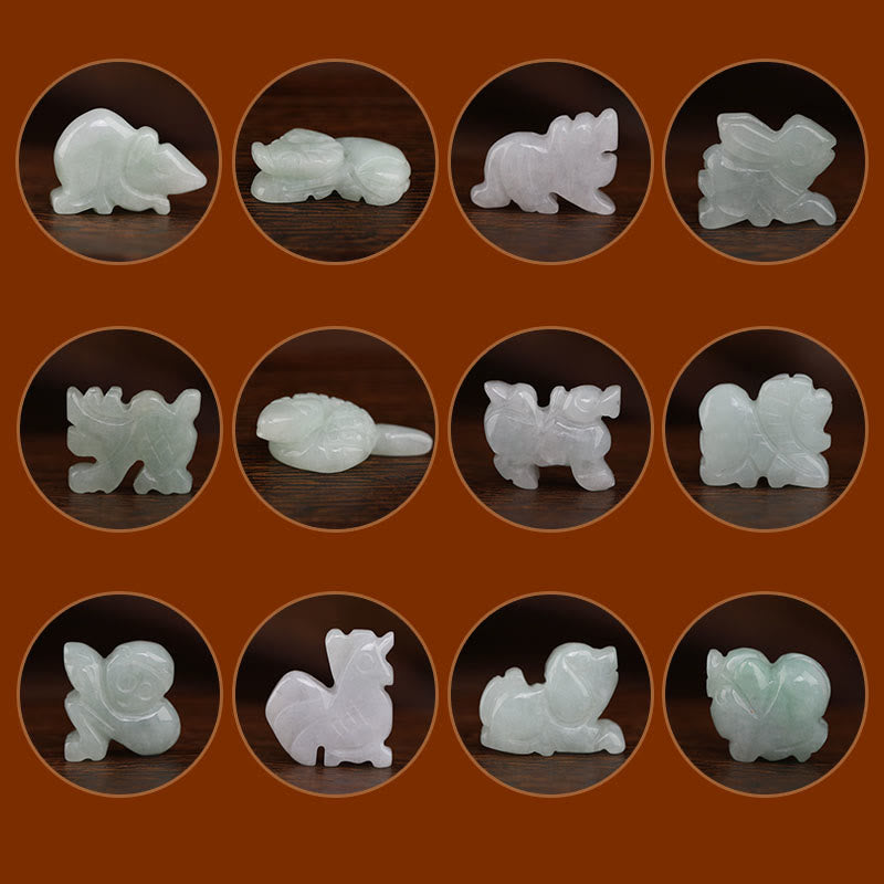 Chinese Zodiac Natural Garnet Peace Buckle Blessing Red String Belly Chain