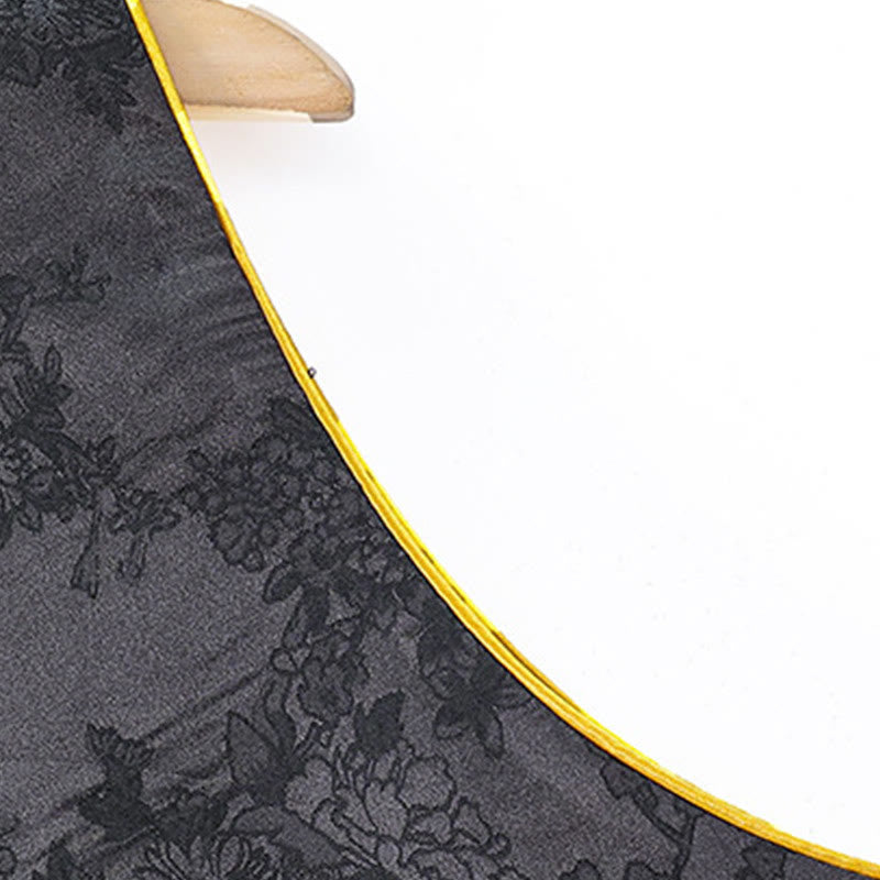 Vintage Embroidery Plum Blossom Pattern Double-Sided Wear Vest